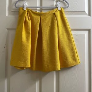 Bright yellow/gold H&M skirt